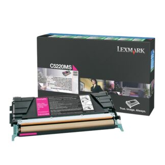 LEXMARK C522/524/530 MAGENTA TONER (3K) (C5220MS) (LEXC5220MS)