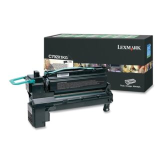 LEXMARK C792 BLACK EXTRA HC TONER (20k) (C792X1KG) (LEXC792X1KG)