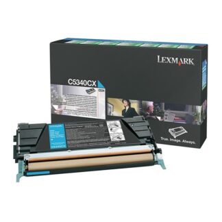 LEXMARK C534 CYAN TONER (7k) (C5340CX) (LEXC5340CX)