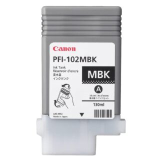 Canon Μελάνι Inkjet PFI-102MBK Matte Black (0894B001) (CANPFI-102MB)