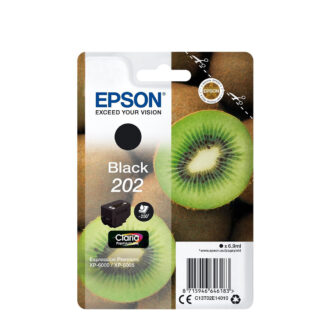 Epson Μελάνι Inkjet 202 Black (C13T02E14010) (EPST02E140)