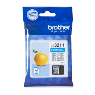 Brother Μελάνι Inkjet LC-3211C Cyan (LC-3211C) (BRO-LC-3211C)