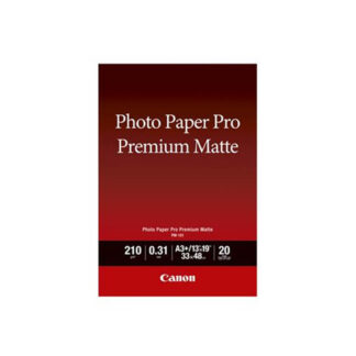 Canon Φωτογραφικό Χαρτί Premium Matte A3+ 210 g/m²20 φύλλα (8657B007) (CAN-PM101-A3PLUS)