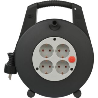 Brennenstuhl Vario Line Cable Box 4-way black/light grey 15m H05VV-F 3G1,5 (1094200) (BNN1094200)