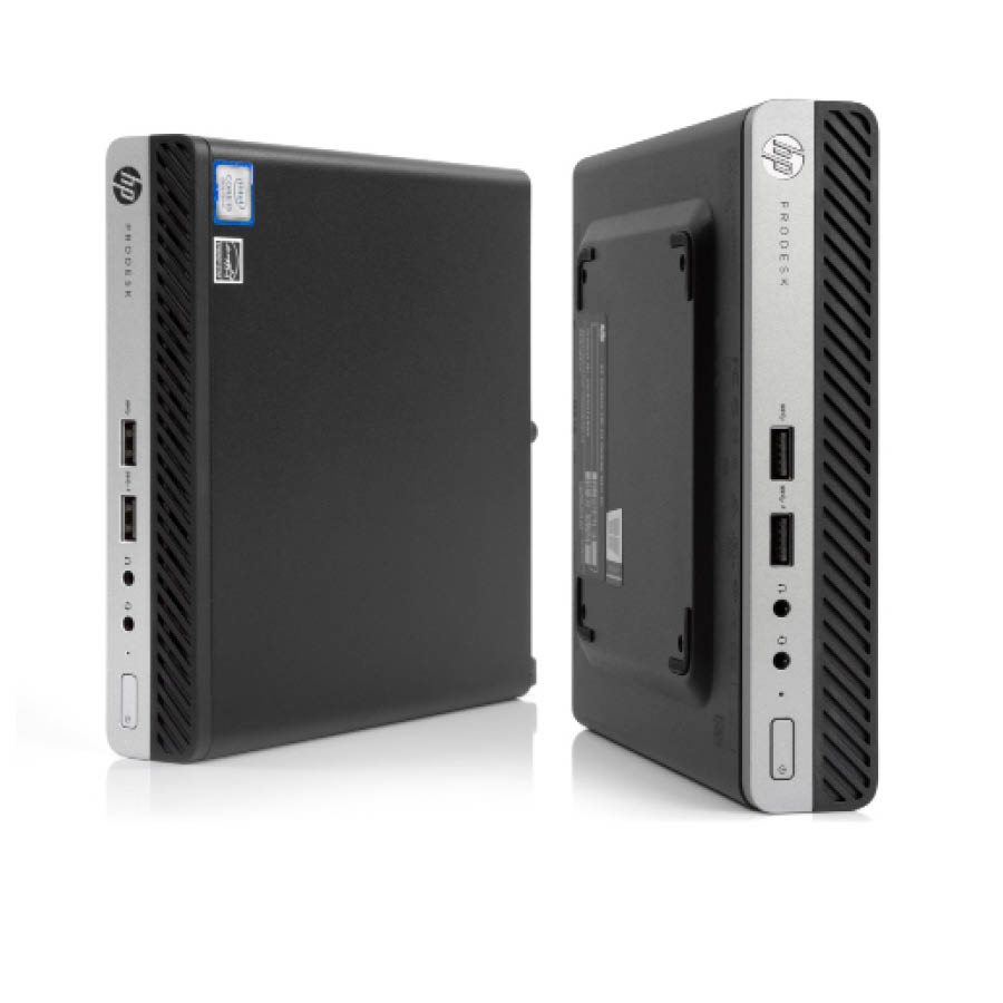 HP ProDesk 400G5 DM i3-9100T/8GB DDR4/256GB M.2 SSD/No ODD/10P Grade A Refurbished PC - Image 3