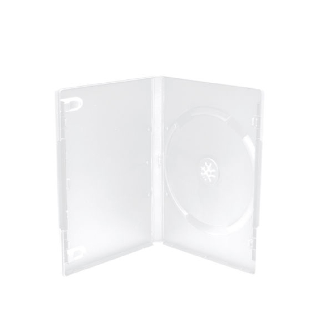 MediaRange DVD Case for 1 Disc 14mm Frosted/Transparent (MRBOX25-M)