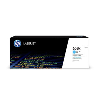 HP 658X Cyan LaserJet Toner Cartridge HC (28k) (W2001X) (HPW2001X)