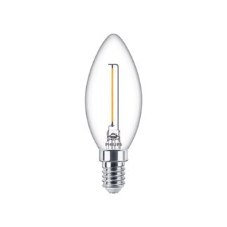 Philips E14 LED Warm White Filament Candle Bulb.1.4W (15W) (LPH02423) (PHILPH02423)