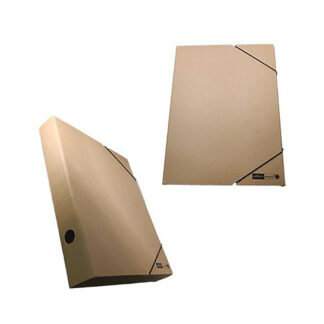 Officepoint Κουτί λάστιχο οικολογικό 26Χ36Χ5 κραφτ (OP-F-23770) (OFPOP-F-23770)