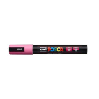 Uni-Ball Μαρκαδοροι Posca Pc-5M Medium Pink (PC5MMPK) (UNIPC5MMPK)