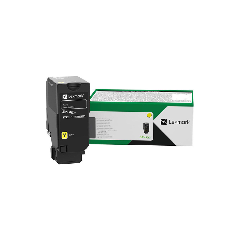 Lexmark 12.5K Pages High Yield Yellow Toner (CS735) (71C2XY0) (LEX71C2XY0)