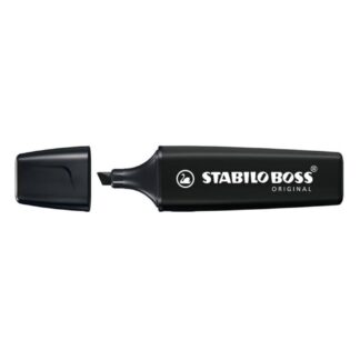 Μαρκαδόρος Υπογράμμισης STABILO BOSS 70/46 2 - 5 mm (Μαύρο) (70/46) (STB70-46)