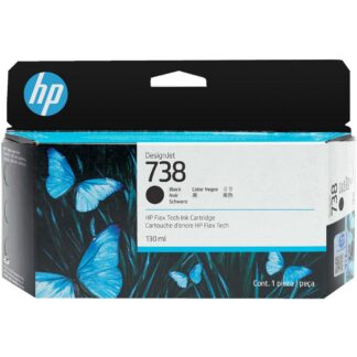 HP Μελάνι Inkjet No.738 130-ML Black DesignJet (498N4A) (HP498N4A)