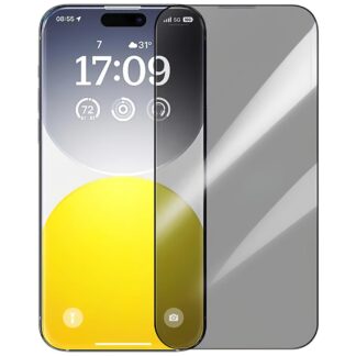 Baseus Προστατευτικό Οθόνης Tempered Glass Diamond με Φίλτρο Ιδιωτικότητας για iPhone 15 Pro Διαφανές (P60057405203-01) (BASP60057405203-01)