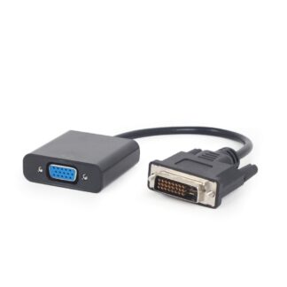Cablexpert A-DVId-VGAf-01 Adapter (DVI-d M - D-sub (VGA) F; 0 20m; Black) (A-DVID-VGAF-01) (GEMA-DVID-VGAF-01)