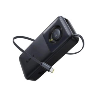 Baseus Powerbank Free2Pull 20000mAh 65W + καλώδιο czarny (P10073700123-00) (BASP10073700123-00)