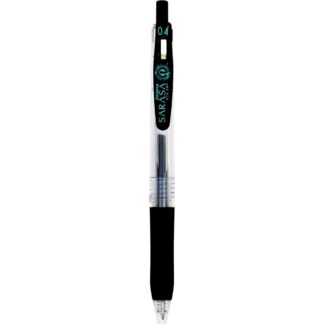 Zebra Sarasa Clip 0.4 Gel Pen Black (ZB-14301) (ZEB14301)