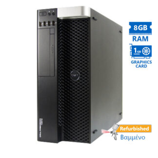 Dell Precision T3610 Tower Xeon E5-1620v2(4-Cores)/8GB DDR3/500GB/Nvidia 1GB/No ODD/8P Grade A+ Work