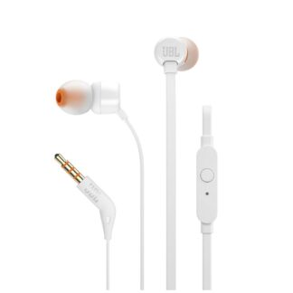 JBL Tune 110 In-Ear Headphones White EU (JBLT110WHT)