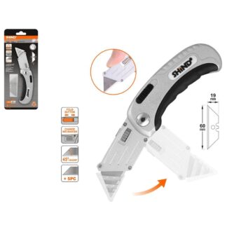 Shind Αναδιπλουμενη Φαλτσετα Αλουμινιου+5λα (SHI-37571) (SHI37571)