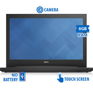 Dell (B) Inspiron 3543 i5-5200U/15.6"Touchscreen/8GB DDR3/1TB/DVD/Camera/No Battery/8H Grade B Refur