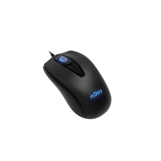 WR390 Ενσύρματο Ποντίκι USB μαύρο 1200dpi