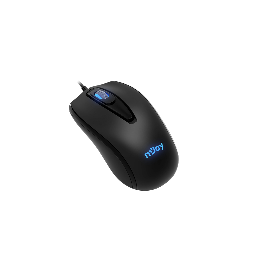 WR390 Ενσύρματο Ποντίκι USB μαύρο 1200dpi
