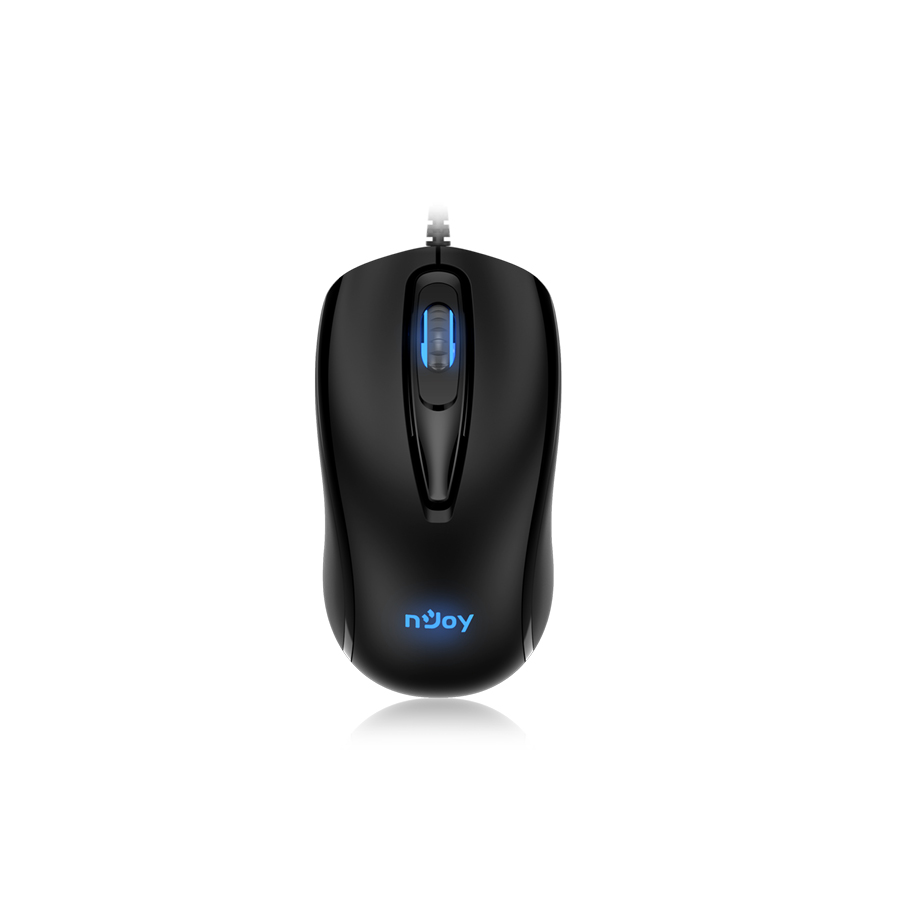 WR390 Ενσύρματο Ποντίκι USB μαύρο 1200dpi - Image 2