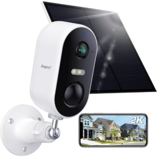 Arenti Wire-Free Outdoor UHD 2.5K/4MP Pan Tilt Zoom 4G/LTE Battery Camera with Solar Panel (GO3G+SP2) (AREGO3G-SP2)