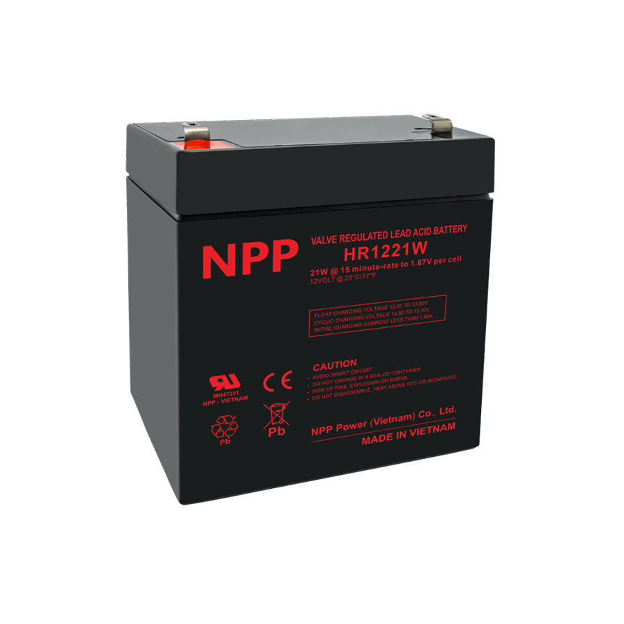 Μπαταρία Μολύβδου High Rate 12V 5AH NPP Power