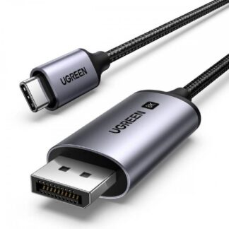 Ugreen Καλώδιο CM556 USB-C σε DisplayPort 8K 1m μαύρο (25157) (UGR25157)