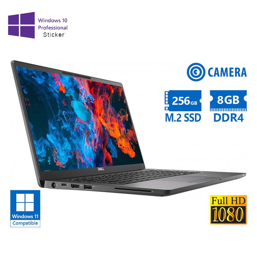 Dell Latitude 7400 i5-8365U/14``FHD/8GB DDR4/256GB M.2 SSD/No ODD/Camera/10P Grade A Refurbished Lap - Image 2