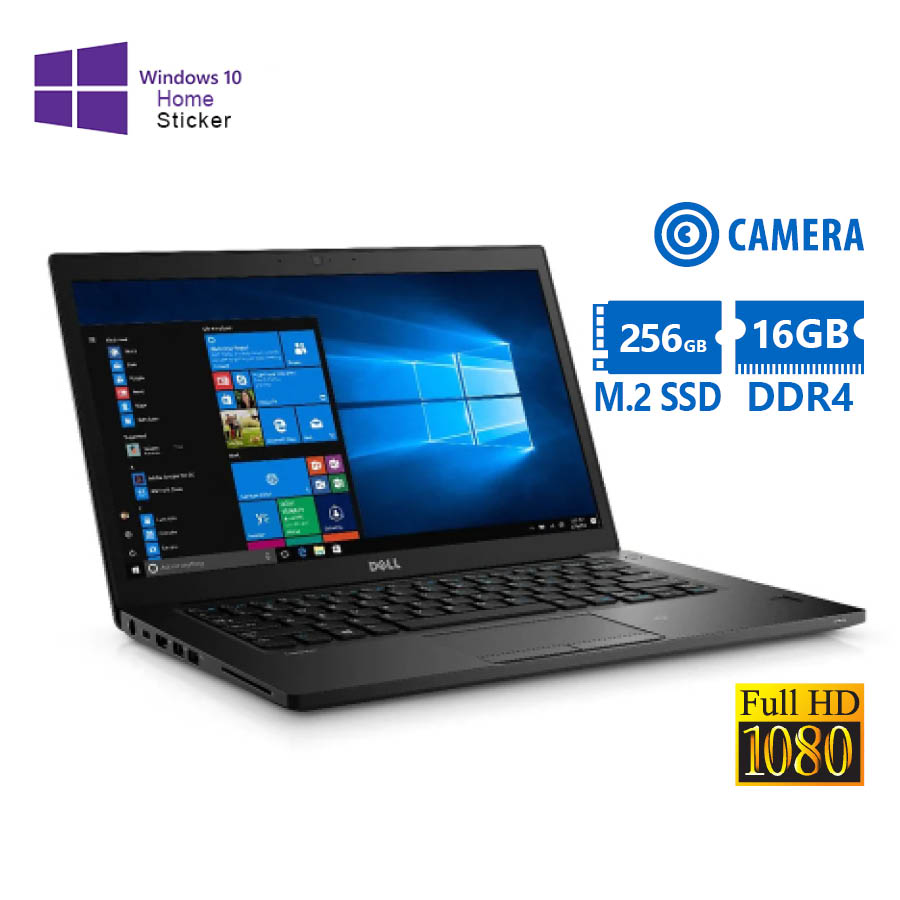 Dell Latitude 7480 i7-7600U/14``FHD/16GB DDR4/256GB M.2 SSD/No ODD/Camera/10H Grade A Refurbished La