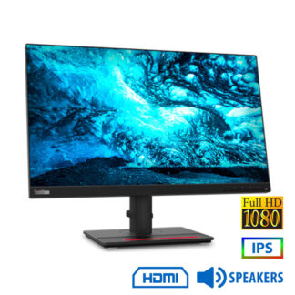 Used Monitor T23i-20 IPS LED/Lenovo /23``FHD/1920x1080/Wide/Black/D-SUB & DP & HDMI & USB 3.0 HUB