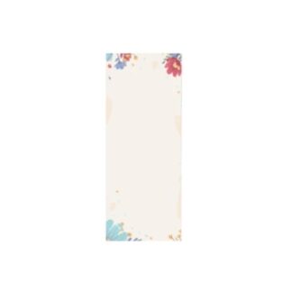 Niimbot Αυτοκόλλητες Θερμικές Ετικέτες Flowers T 12x30mm 210τμχ Λευκό/Πολύχρωμο (T1230-210 COLOR) (NIIT1230-210-COLOR)