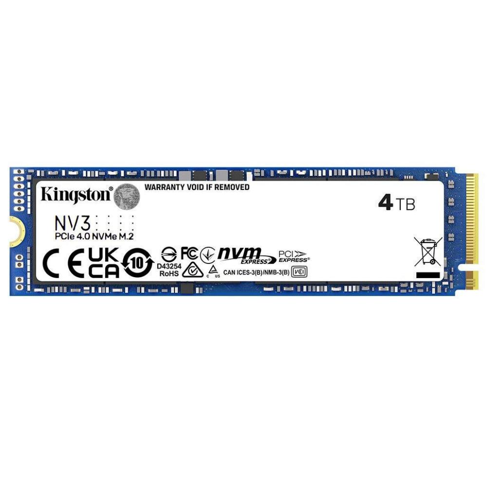 Kingston SSD Drive 4TB M.2 PCIe 4.0 (SNV3S/4000G) (KINSNV3S-4000G)