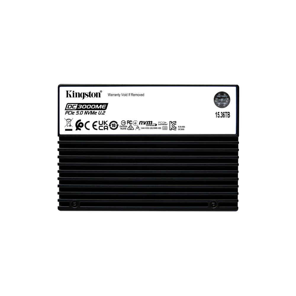 Kingston 15.36TB DC3000ME U.2 PCIe 5.0 NVMe TCG Opal Enterprise SSD (SEDC3000ME/15T3) (KINSEDC3000ME-15T3)
