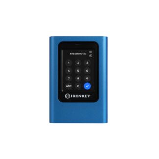 Kingston 960GB IronKey Vault Privacy 80 XTS-AES 256-bit Encrypted External SSD (IKVP80ES/960G) (KINIKVP80ES-960G)