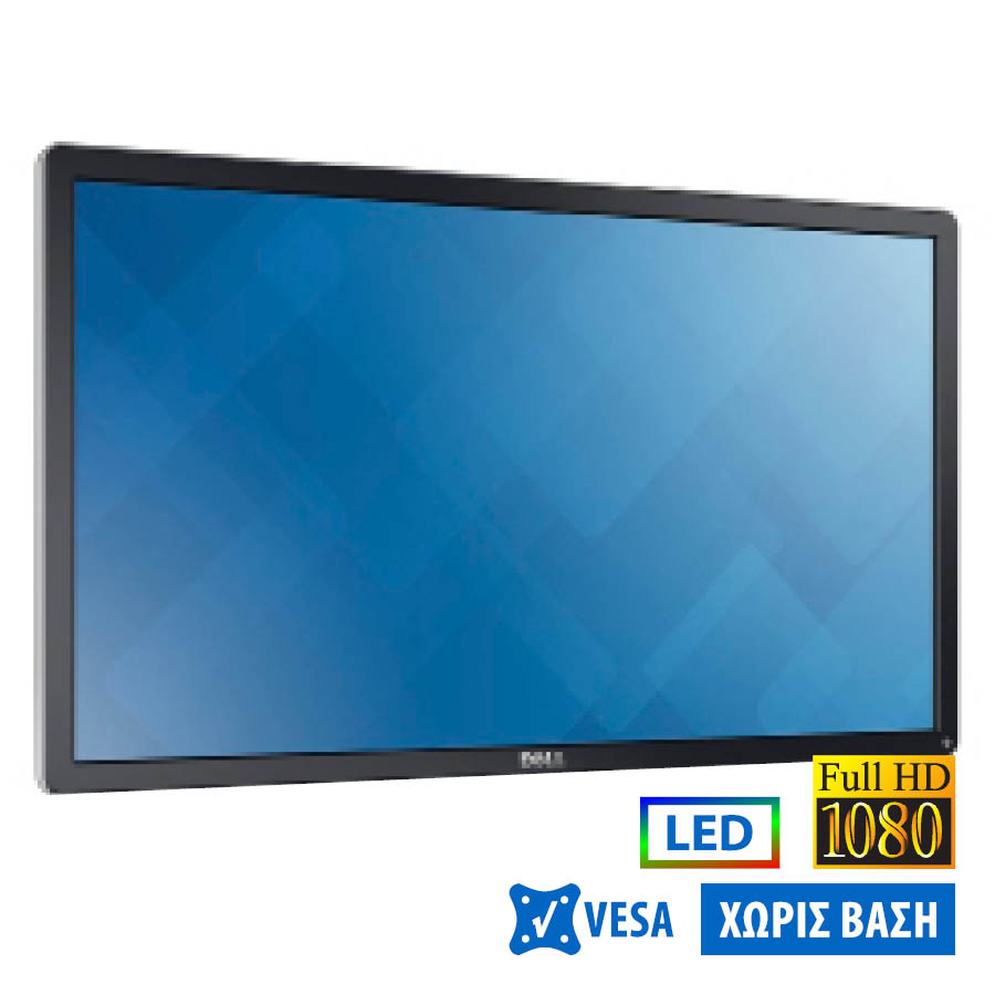 Used Monitor P2414Hx LED/Dell/24``FHD/1920x1080/Wide/Silver/Black/No Stand/D-SUB & DVI-D & DP & USB