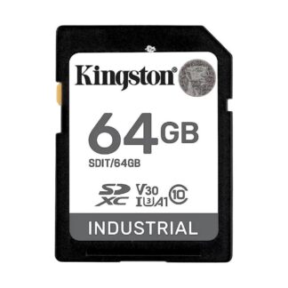 Kingston SD 64GB Industrial C10 UHS-I U3 V30 A1 pSLC (SDIT/64GB) (KINSDIT-64GB)