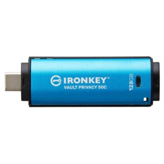 Kingston 128GB IronKey Vault Privacy50C AES-256 FIPS-19 (IKVP50C/128GB) (KINIKVP50C-128GB)