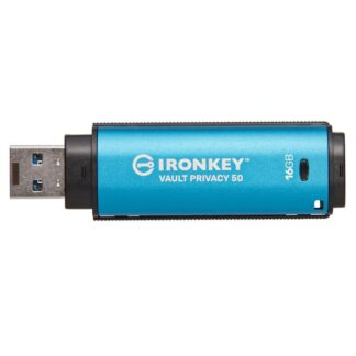 Kingston 16GB IronKey Vault Privacy 50 FIPS197 AES-256 (IKVP50/16GB) (KINIKVP50-16GB)