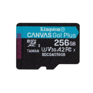 Kingston microSD 256GB CanvasGo+ 200MB/s A2 U3 V30 adapt (SDCG4/256GB) (KINSDCG4-256GB)
