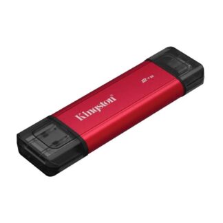 Kingston SSD 2TB DualPortable USB-A/C3.2 Gen2 Zew (SPSD/2TB) (KINSPSD-2TB)