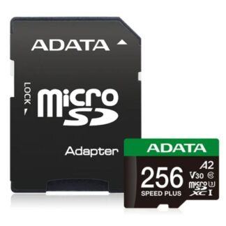 Adata mSD Speed+ 256G UHS1 U3 V30 A2 180/160MB/s+ada (UD256GUI3V30A2SP-RA1) (ADAUD256GUI3V30A2SP-RA1)