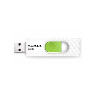 Adata UV320 USB flash drive 32 GB USB Type-A 3.2 Gen 1 (3.1 Gen 1) Green White (AUV320-32G-RWHGN) (ADAAUV320-32G-RWHGN)