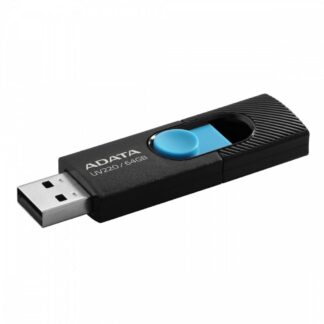 Adata UV220 64GB USB 2.0 Black - Blue (AUV220-64G-RBKBL) (ADAAUV220-64G-RBKBL)