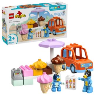 Lego Duplo Bluey Ice Cream Parlor Trip with Bluey (10458) (LGO10458)