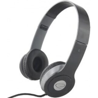 Esperanza Headphones Audio Stereo Eh145k Techno Black (EH145K) (ESPEH145K)