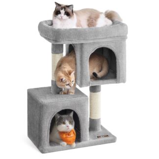 Feandrea Cat Tower, Height 74 cm, up to 2 cats (PCT612W01) (FEAPCT612W01)